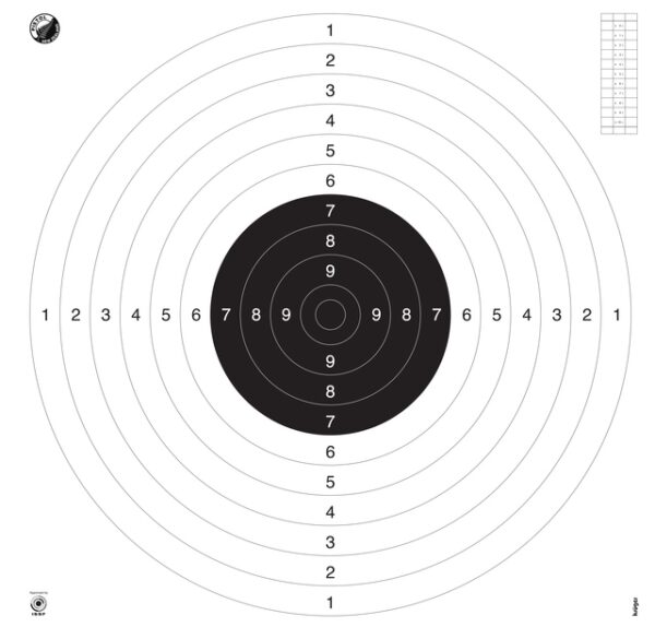 KRUGER ISSF 25/50M Precision Targets (1989)
