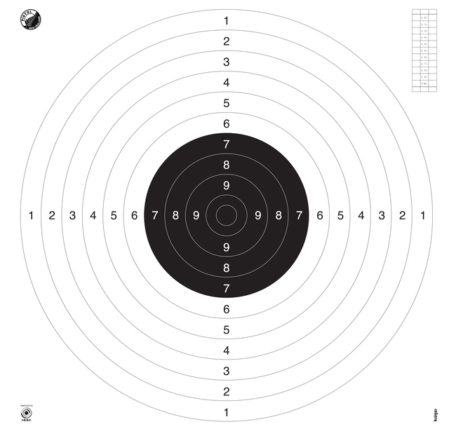 KRUGER ISSF 25/50M Precision Targets (1989)