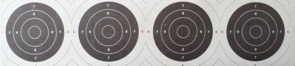 PNZ Air Pistol Target Paper Centers