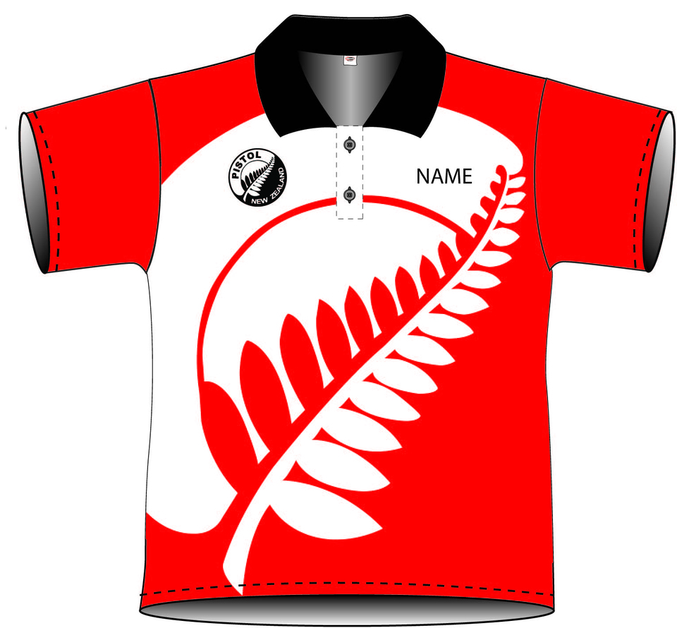 PNZ Sublimated Shirt 2 - Red/White